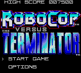 Заставка игры RoboCop versus The Terminator